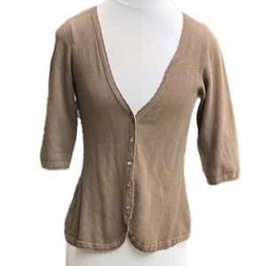 Tommy Bahama Cardigan Dark Green Forrest Small SM Great condition